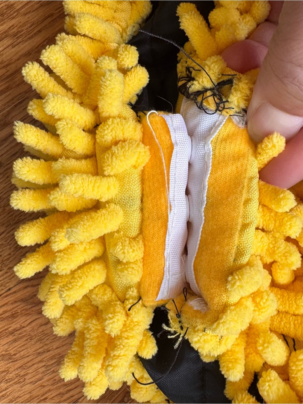 Bumble bee costume baby toddler sz 12-18 mo black & yellow Halloween - Picture 3 of 6